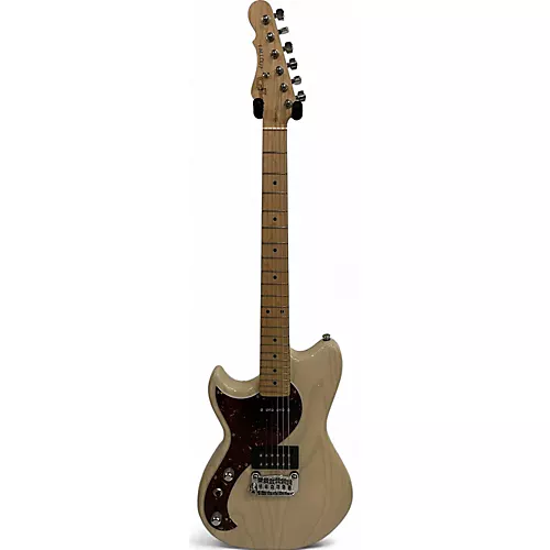 Used 2017 G&L Fallout Left Handed Antique White Electric Guitar Antique White - musicians--Friend
