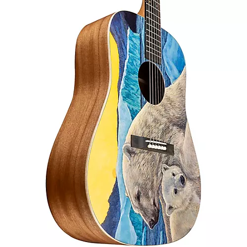 Martin Biosphere III Dreadnought Acoustic Guitar Polar Bear - musicians--Friend