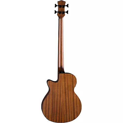 Luna Tribal Acoustic-Electric Bass Tobacco Sunburst - musicians--Friend