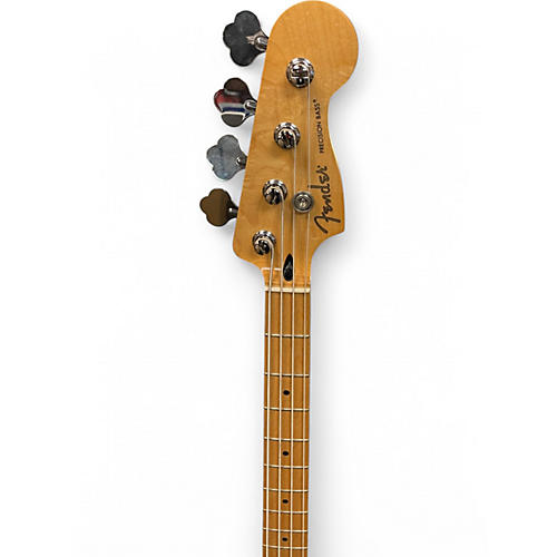 Used 2020 Fender Player Precision Bass Black Electric Bass Guitar Black - musicians--Friend