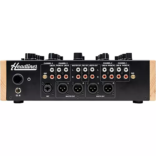 Headliner R4 - 4 Channel Rotary DJ Mixer (US) - musicians--Friend
