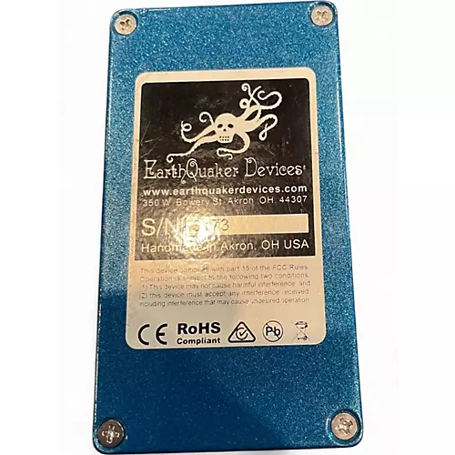 Used EarthQuaker Devices Aqueduct Vibrato Effect Pedal - musicians--Friend