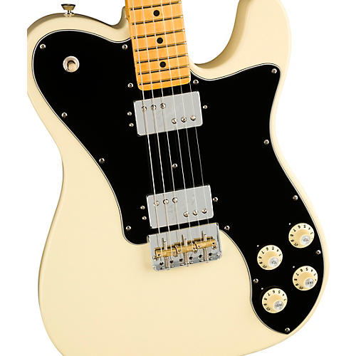 Fender American Professional II Telecaster Deluxe Maple Fingerboard Electric Guitar Mystic Surf Green - musicians--Friend