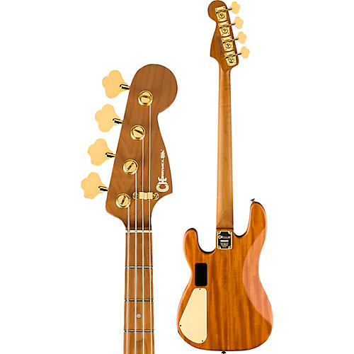 Charvel PM BASS SD PJ IV MAH Bass Guitar Natural Mahogany - musicians--Friend