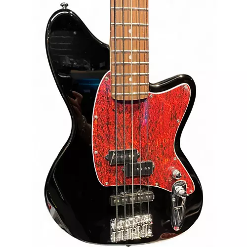 Used Ibanez TMB105 Black Electric Bass Guitar Black - musicians--Friend