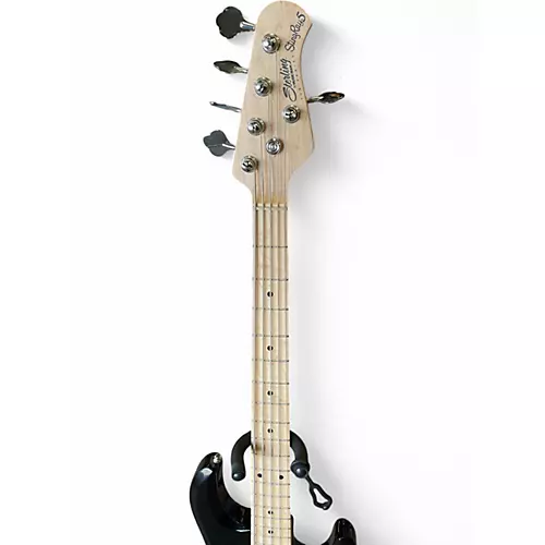 Used Sterling by Music Man Ray5 5 String black Electric Bass Guitar black - musicians--Friend