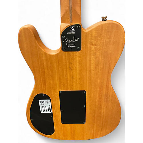 Used Fender American Acoustasonic Stratocaster Mahogany Acoustic Electric Guitar Mahogany - musicians--Friend