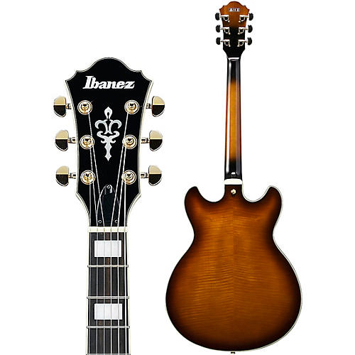 Ibanez AS93FML Artcore Expressionist Series Semi-Hollow Left-Handed Electric Guitar Violin Sunburst - musicians--Friend