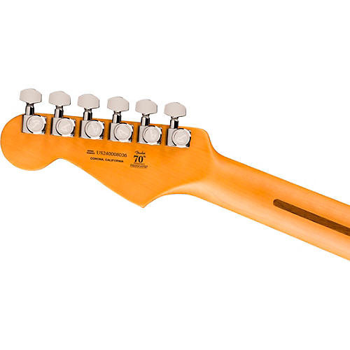 Fender American Ultra II Stratocaster Ebony Fingerboard Electric Guitar Texas Tea - musicians--Friend