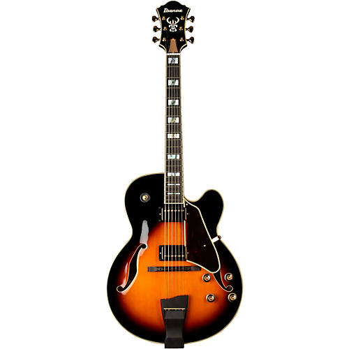 Ibanez Prestige AF2000 Artstar Series Hollowbody Electric Guitar Brown Sunburst - musicians--Friend