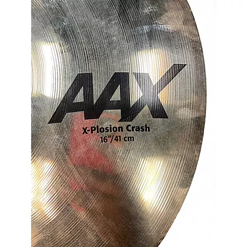 Used SABIAN 16in AAX Xplosion Crash Cymbal 36 - musicians--Friend