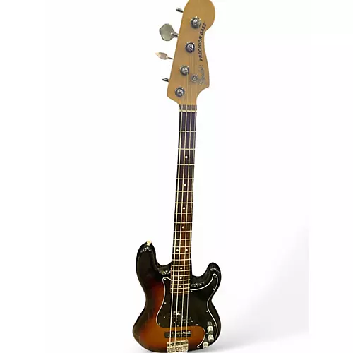 Used 2018 Fender American Standard Precision Bass 2 Color Sunburst Electric Bass Guitar 2 Color Sunburst - musicians--Friend