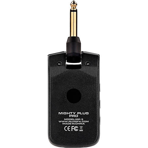 NUX Mighty Plug Pro Guitar & Bass Modeling Headphone Amp With Bluetooth Black - musicians--Friend