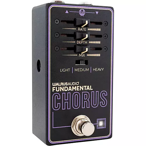 Walrus Audio Fundamental Series Chorus Effects Pedal Black - musicians--Friend