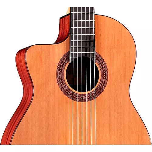 Cordoba C5-CE Left-Handed Nylon-String Acoustic-Electric Guitar Natural - musicians--Friend