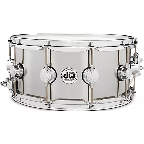 DW Collector's Series Stainless Steel Snare Drum 14 x 4.5 in. - musicians--Friend
