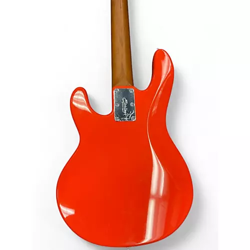 Used Sterling by Music Man RAYSS4 Fiesta Red Electric Bass Guitar Fiesta Red - musicians--Friend