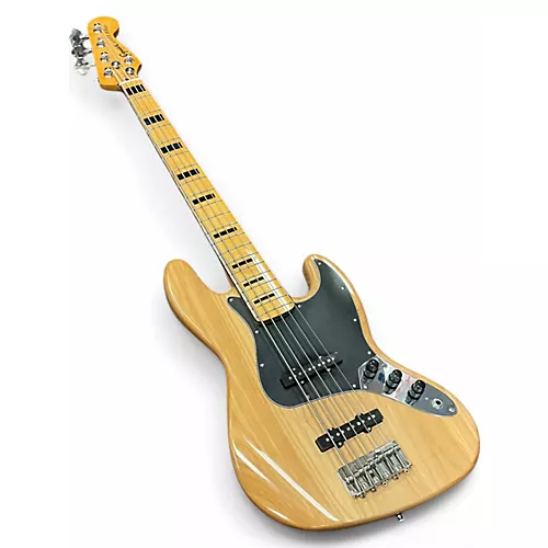 Used Squier CLASSIC VIBE 70S JAZZ BASS V Natural Electric Bass Guitar Natural - musicians--Friend