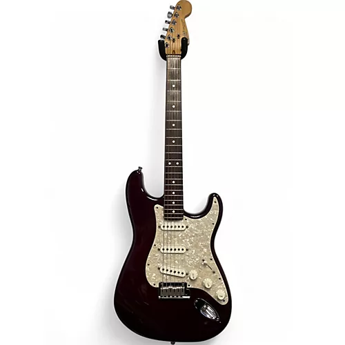 Used Fender American Standard Telecaster Maroon Solid Body Electric Guitar Maroon - musicians--Friend