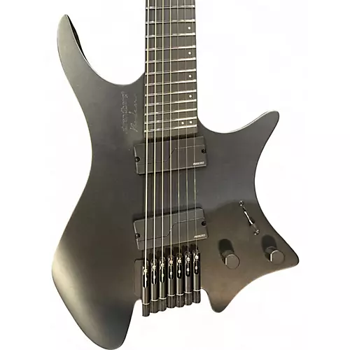 Used strandberg Boden Metal NX 7 Black Solid Body Electric Guitar Black - musicians--Friend