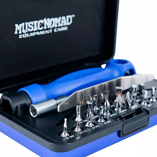 Music Nomad Premium Guitar Tech Screwdriver and Wrench Set - musicians--Friend