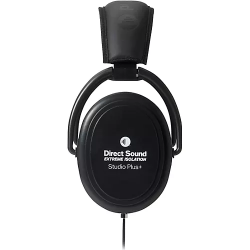 Direct Sound Studio Plus+ Premium Isolation Studio Headphones in Jet Black - musicians--Friend