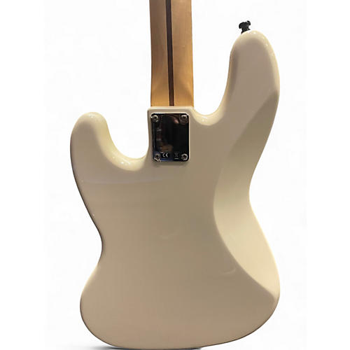 Used Fender Standard Jazz Bass Arctic White Electric Bass Guitar Arctic White - musicians--Friend