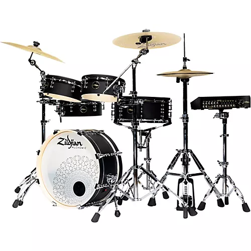 Zildjian ALCHEM-E Bronze EX Electronic Drum Kit With Simmons DA2112 Amp - musicians--Friend