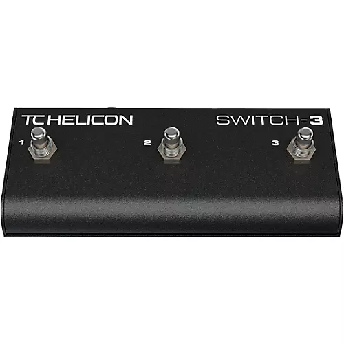 TC Helicon SWITCH-3 3-Button Footswitch - musicians--Friend