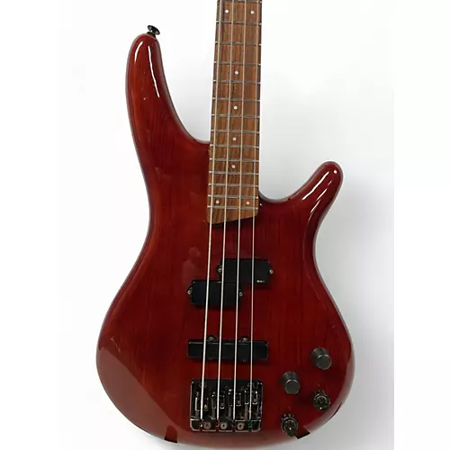 Used Ibanez sr 690 Amber Electric Bass Guitar Amber - musicians--Friend