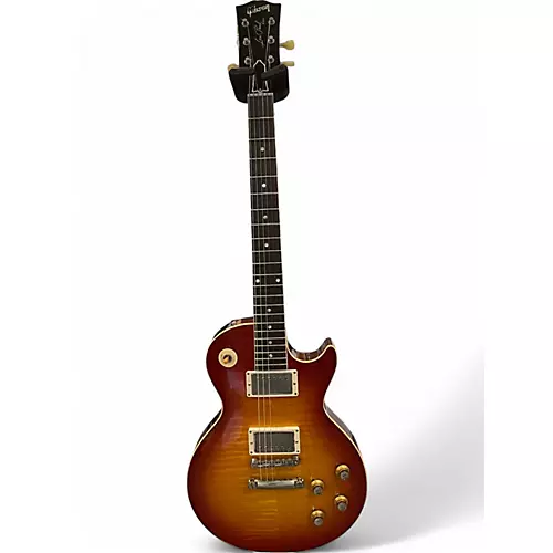 Used 2022 Gibson Mod Shop 1960 Les Paul Standard Reissue VOS Washed Cherry Solid Body Electric Guitar Washed Cherry - musicians--Friend