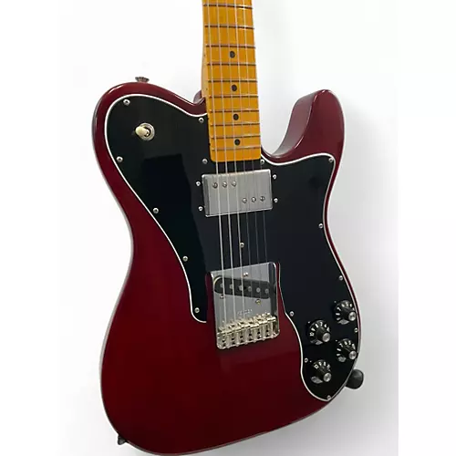 Used Fender 1977 american vintage II telecaster custom Walnut Solid Body Electric Guitar Walnut - musicians--Friend