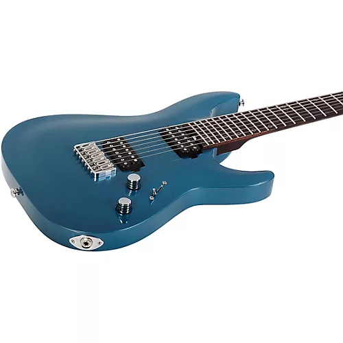 Schecter Guitar Research Aaron Marshall AM-7 7-String Electric Guitar Cobalt Slate - musicians--Friend
