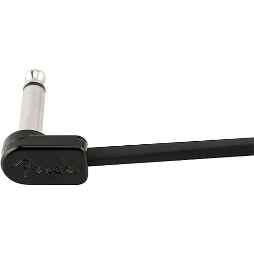 Fender Blockchain Straight to Angle Patch Cables, 3-Pack 16 in. Black - musicians--Friend