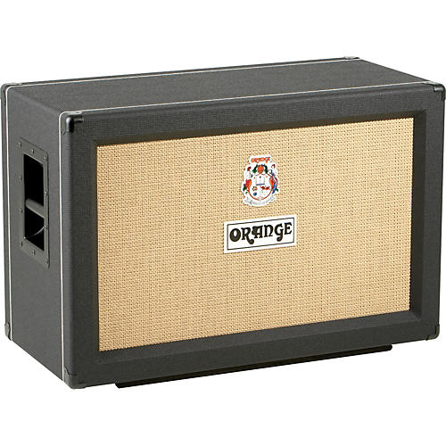 Orange Amplifiers PPC Series PPC212-C 120W 2x12 Closed-Back Guitar Speaker Cabinet Black Straight - musicians--Friend