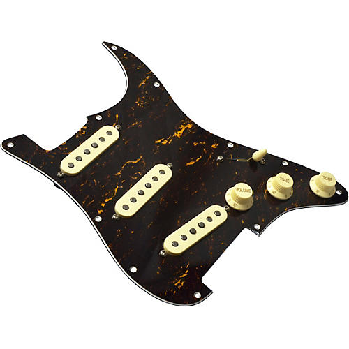Mojotone '58 Quiet Coil With Hot Bridge Strat Prewired Pickguard - musicians--Friend
