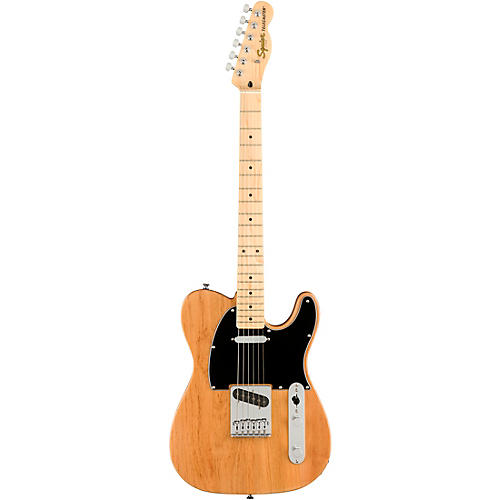 Squier Affinity Series Telecaster Maple Fingerboard Limited-Edition Electric Guitar Natural - musicians--Friend