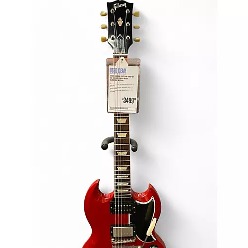 Used Gibson CUSTOM SHOP 61 SG Cherry Solid Body Electric Guitar Cherry - musicians--Friend