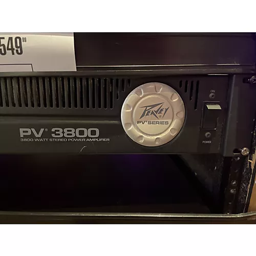 Used Peavey PV-3800 Power Amp - musicians--Friend