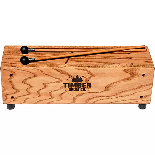 Timber Drum Company Slit Tongue Log Drum with Mallets - musicians--Friend