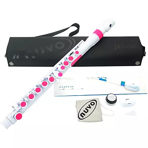 Nuvo jFlute 2.0 White/Blue - musicians--Friend