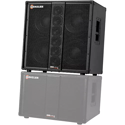 GENZLER AMPLIFICATION SERIES 2 BA2-410-3 BASS ARRAY 4x10 Speaker Cabinet Black - musicians--Friend