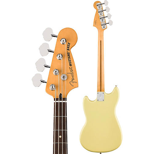Fender Player II Mustang Bass PJ Rosewood Fingerboard Aquatone Blue - musicians--Friend