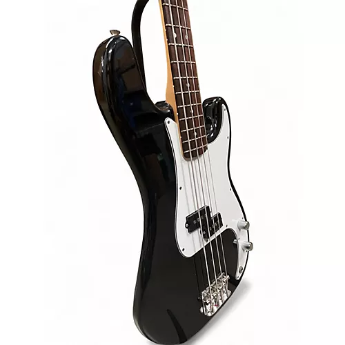 Used Fender Player Precision Bass Black Electric Bass Guitar Black - musicians--Friend