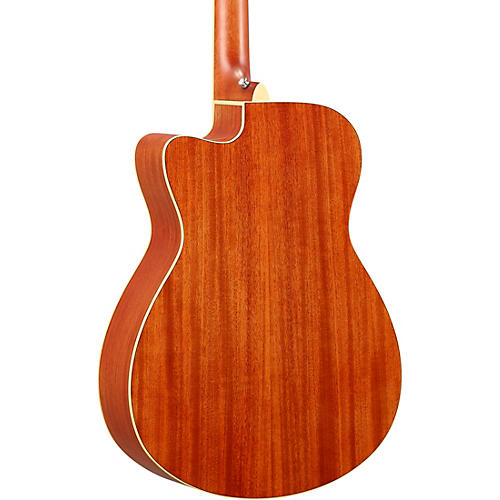 Yamaha FSC-TA TransAcoustic Concert Cutaway Acoustic-Electric Guitar Brown Sunburst - musicians--Friend