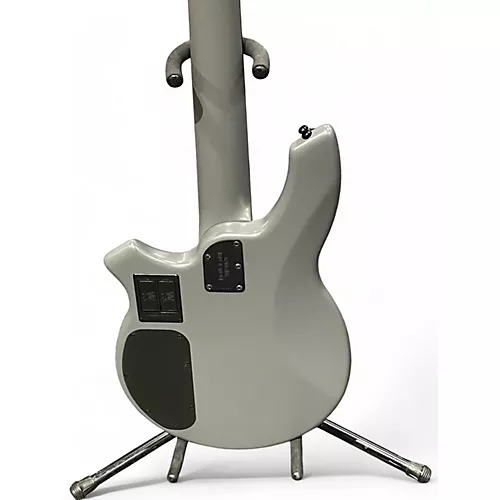 Used Ernie Ball Music Man Bongo 5 HH Matte Grey Electric Bass Guitar Matte Grey - musicians--Friend