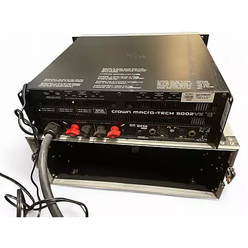 Used Crown Macro Tech 5002VZ Power Amp - musicians--Friend
