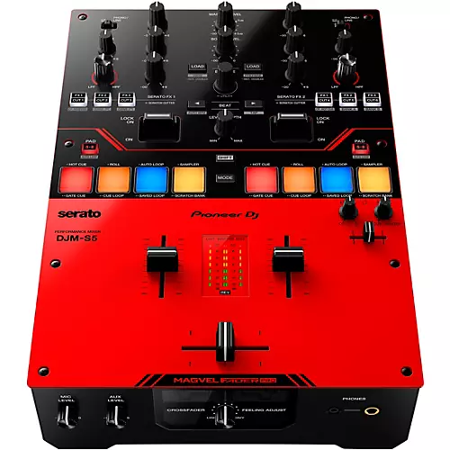Pioneer DJ DJM-S5 2-Channel Serato Scratch Mixer - musicians--Friend