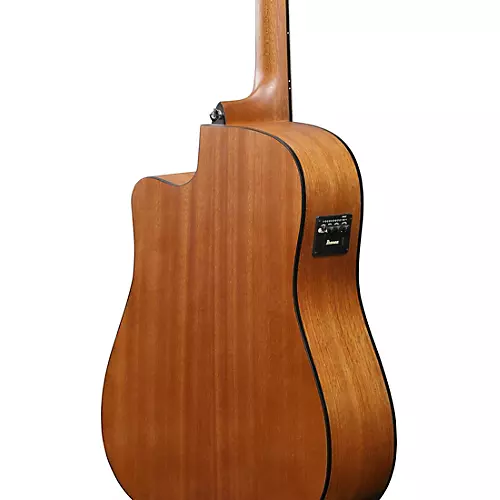 Ibanez PF50CE Dreadnought Acoustic-Electric Guitar Transparent Blue Burst - musicians--Friend