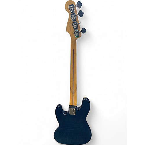 Used Fender Player Plus Jazz Bass Plus Top Blue Burst Electric Bass Guitar Blue Burst - musicians--Friend